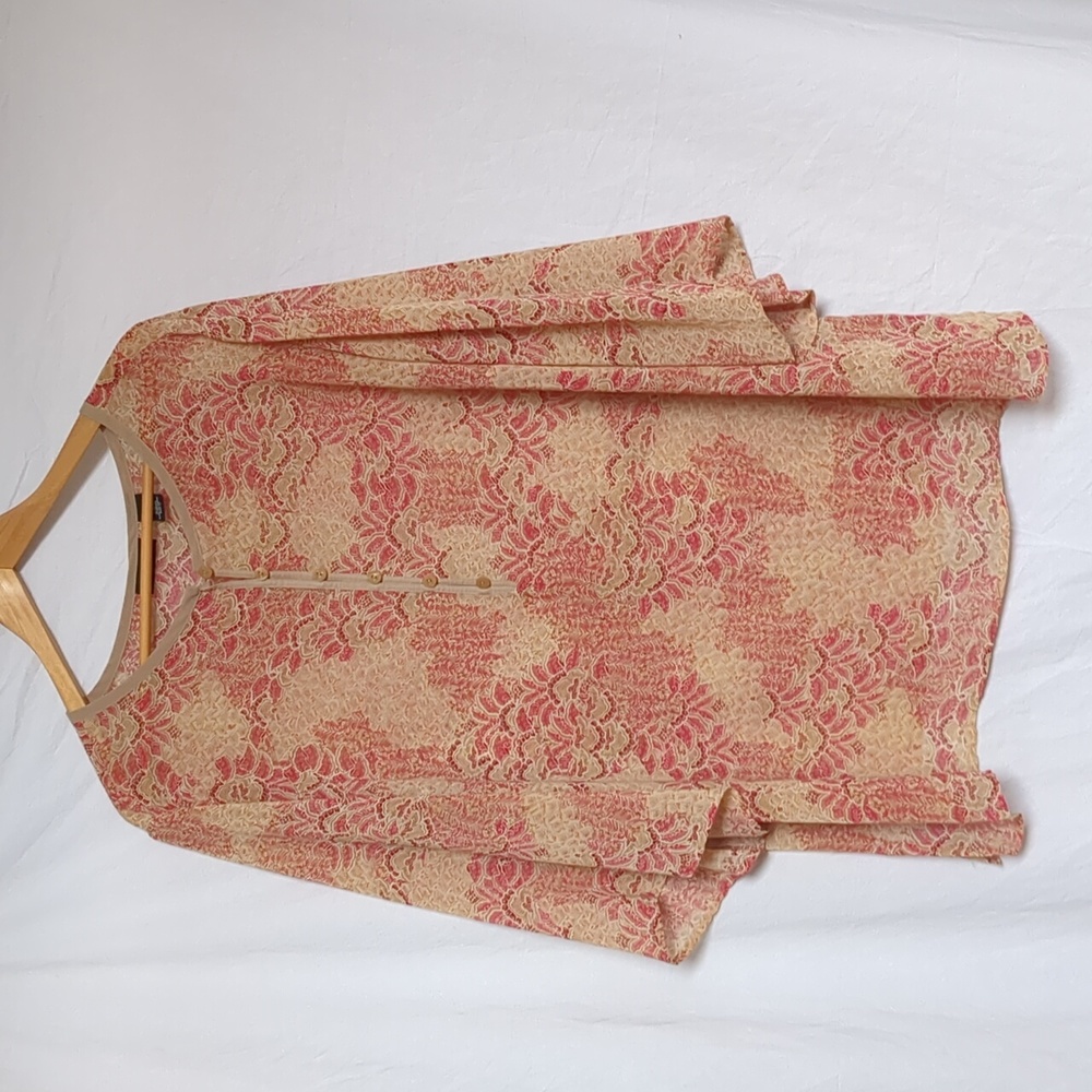 Apostrophe blouse floral 24w